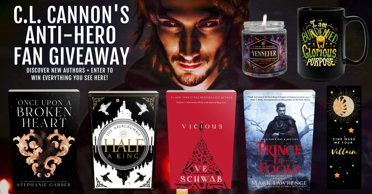 C.L. Cannon's Antihero Fan Giveaway » C.L. Cannon | Fantasy Author